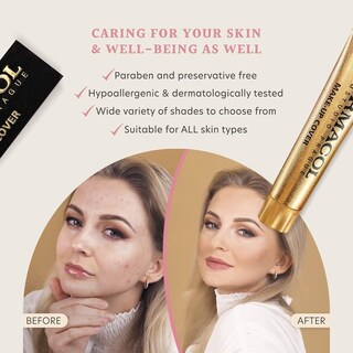 Foto 6 | Foto 6 | Base Dermacol Mate De Cobertura Total Con Spf30 30 Ml #221 - Venta Internacional.