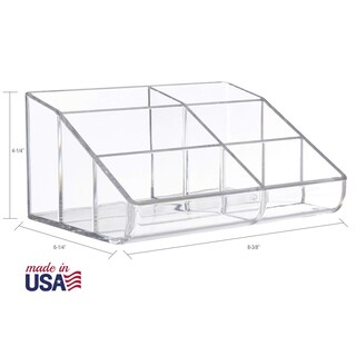 Foto 5 | Foto 5 | Organizador De Maquillaje Stori De Plástico Transparente Con 6 Compartimentos - Venta Internacional.