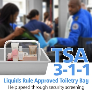 Foto 3 | Foto 3 | Bolsa De Aseo Packism Transparente Aprobada Por La Tsa Paquete De 5 Cuartos De Galón - Venta Internacional.