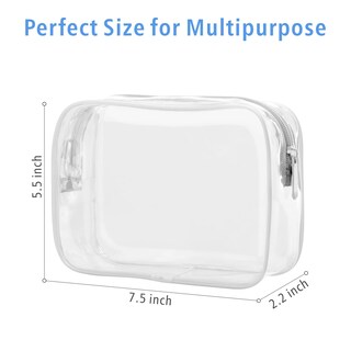 Foto 4 | Foto 4 | Bolsa De Aseo Packism Transparente Aprobada Por La Tsa Paquete De 5 Cuartos De Galón - Venta Internacional.