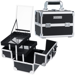 Foto 1 | Foto 1 | Organizador De Cosméticos Makeup Train Case Frenessa Con Espejo - Venta Internacional.