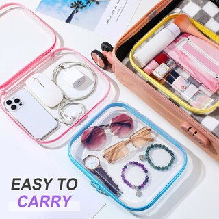 Foto 6 | Foto 6 | Estuche Sanwuta De Plástico Duro Transparente Con Cierre  6 Unidades - Venta Internacional.