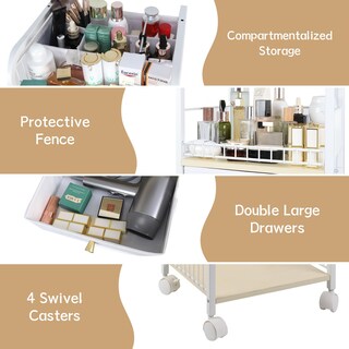 Foto 5 | Foto 5 | Organizador De Maquillaje Ygjt Floor Skincare Cosmetics Con Cajones - Venta Internacional.