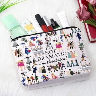 Foto 5 | Foto 5 | Bolsa De Maquillaje Gjtim I'm Not Dramatic I'm Theatrical Theatre Gift - Venta Internacional.
