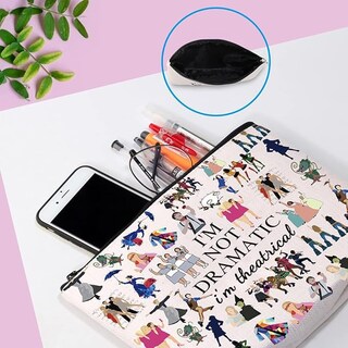 Foto 6 | Foto 6 | Bolsa De Maquillaje Gjtim I'm Not Dramatic I'm Theatrical Theatre Gift - Venta Internacional.