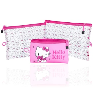 Foto 1 | Foto 1 | Set De Bolsas De Viaje Con Licencia Oficial De Hello Kitty  Paquete De 3 - Venta Internacional.