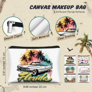 Foto 2 | Foto 2 | Bolsa De Cosméticos Reginary Texas California Florida Souvenir X6 - Venta Internacional.