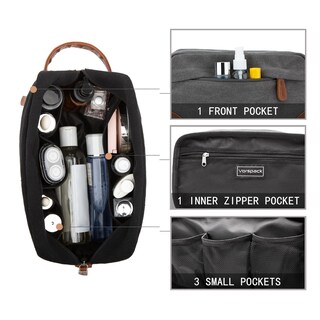 Foto 4 | Foto 4 | Neceser Vorspack Hanging Dopp Kit Para Hombre  Resistente Al Agua - Venta Internacional.