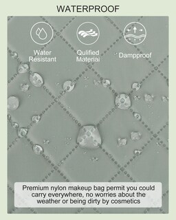 Foto 5 | Foto 5 | Bolsa De Maquillaje Relavel Small Green Waterproof Para Mujer - Venta Internacional.