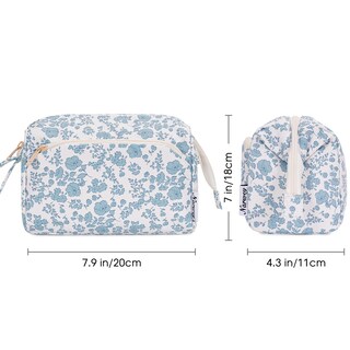 Foto 5 | Foto 5 | Bolsa De Maquillaje Narwey Bonita Organizadora De Viajes Abierta Con Estampado Floral - Venta Internacional.