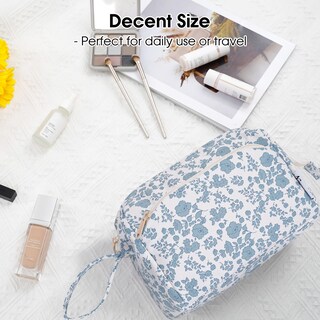 Foto 6 | Foto 6 | Bolsa De Maquillaje Narwey Bonita Organizadora De Viajes Abierta Con Estampado Floral - Venta Internacional.