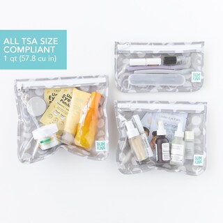 Foto 3 | Foto 3 | Bolsa De Viaje Bumkins Toiletry Aprobada Por La Tsa Juego De 3 Tamaños - Venta Internacional.