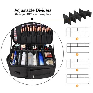 Foto 4 | Foto 4 | Mochila De Maquillaje Relavel Funda Extra Grande Con 4 Bolsas Transparentes - Venta Internacional.