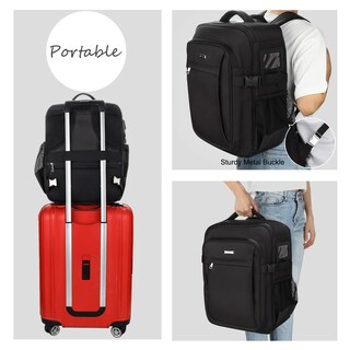 Foto 5 | Foto 5 | Mochila De Maquillaje Relavel Funda Extra Grande Con 4 Bolsas Transparentes - Venta Internacional.
