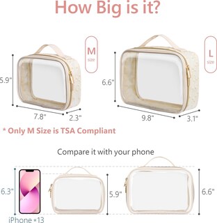 Foto 2 | Foto 2 | Neceser Packism Con Textura Floral Y Encaje Aprobado Por La Tsa - Venta Internacional.