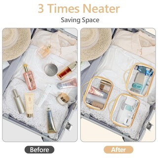 Foto 7 | Foto 7 | Neceser Packism Con Textura Floral Y Encaje Aprobado Por La Tsa - Venta Internacional.