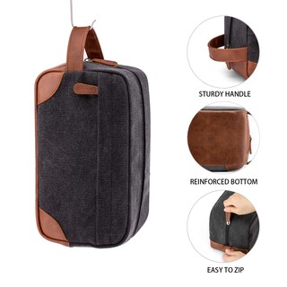 Foto 3 | Foto 3 | Neceser Vorspack Hanging Dopp Kit Para Hombre  Resistente Al Agua - Venta Internacional.