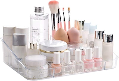 Foto 1 | Foto 1 | Bandeja Organizadora De Maquillaje Sunficon Acrílico Transparente - Venta Internacional.