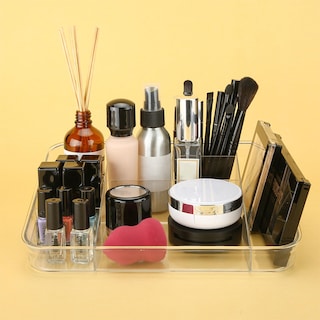 Foto 5 | Foto 5 | Bandeja Organizadora De Maquillaje Sunficon Acrílico Transparente - Venta Internacional.
