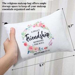 Foto 6 | Foto 6 | Bolsas De Maquillaje Reginary Sisters In Christ  12 Piezas  Para Mujer - Venta Internacional.