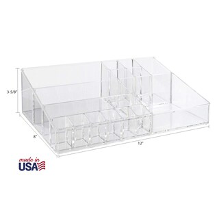 Foto 5 | Foto 5 | Organizador De Maquillaje Stori Audrey Transparente Con 15 Compartimentos - Venta Internacional.