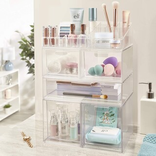 Foto 6 | Foto 6 | Organizador De Maquillaje Stori Audrey Transparente Con 15 Compartimentos - Venta Internacional.