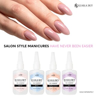 Foto 7 | Foto 7 | Capa Base De Recarga Dip Manicure Kiara Sky Liquid Essentials De 60 Ml - Venta Internacional.