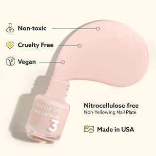 Foto 3 | Foto 3 | Kit De Uñas Dazzle Dry Mini Sistema De 4 Pasos Color Rojo 5 Manicuras - Venta Internacional.