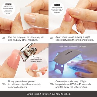Foto 6 | Foto 6 | Tiras De Gel Para Pedicura Sohora Semicuradas 34 Unidades Con Accesorios - Venta Internacional.