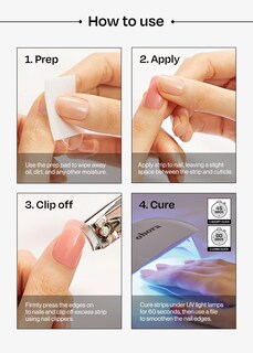 Foto 7 | Foto 7 | Tiras De Gel Para Pedicura Sohora Semicuradas 34 Unidades Con Accesorios - Venta Internacional.