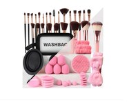 51 Brochas Maquillaje Profesional Esponjas