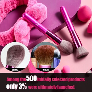 Foto 5 | Foto 5 | Set De Brochas De Maquillaje Bs-mall  30 Unidades  Con Toallitas Para Lavar La Cara - Venta Internacional.