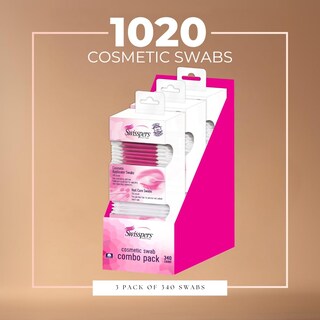 Foto 2 | Foto 2 | Hisopos Aplicadores De Cosméticos Swisspers 3 En 1  340 Unidades  3 - Venta Internacional.