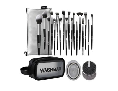 Foto 1 | Foto 1 | Brochas De Maquillaje Profesional Kit 22 Pcs Con 18 Brochas