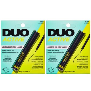 Foto 1 | Foto 1 | Pegamento Para Pestañas Duo Active Negro Impermeable Duradero 4 6 Ml Paquete De 2 - Venta Internacional.