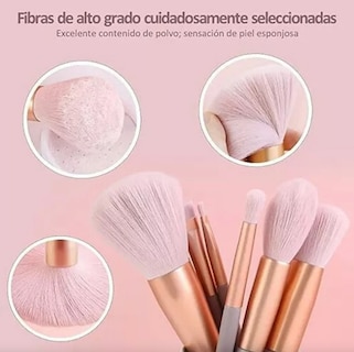 Foto 2 | Foto 2 | Brochas Maquillaje Profesional set De Maquillaje Color Rosa