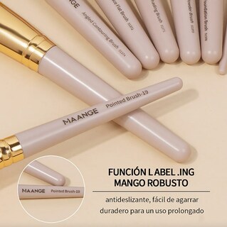 Foto 4 | Foto 4 | Brochas Set 25 Brochas Maquillaje Profesionales Con Caja Alta Calidad Kit De Brochas Kabuki Brocha Para Base Pincel Para El Rost