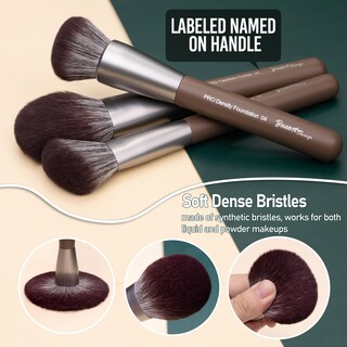 Foto 5 | Foto 5 | Set De Brochas De Maquillaje Bueart Design 26 Unidades Con Funda Extra Grande - Venta Internacional.
