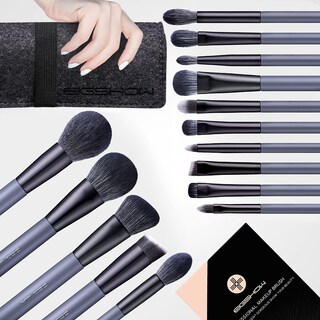 Foto 1 | Foto 1 | Juego De Brochas De Maquillaje Eigshow Professional De 15 Piezas (gris) - Venta Internacional.
