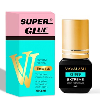 Foto 1 | Foto 1 | Pegamento Para Extensiones De Pestañas Vavalash Super Tiempo De Secado De 1 Segundo 5 Ml - Venta Internacional.