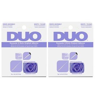Foto 1 | Foto 1 | Adhesivo Para Pestañas Duo Rosewater & Biotin Clear 5 G X 2 - Venta Internacional.