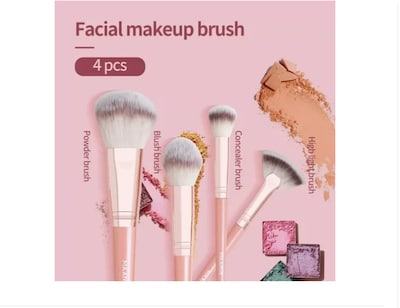 Foto 3 | Foto 3 | Brochas De Maquillaje Profesional Kit 24 Pcs Con 20 Brochas