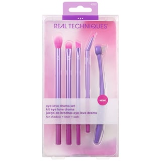 Foto 2 | Foto 2 | Set De Brochas De Maquillaje Real Techniques Eye Love Drama 5 Piezas - Venta Internacional.