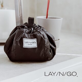 Foto 2 | Foto 2 | Organizador De Bolsas De Cosméticos Y Maquillaje Lay-n-go Cosmo Deluxe Pink - Venta Internacional.