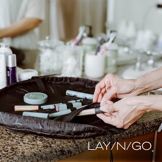 Foto 6 | Foto 6 | Organizador De Bolsas De Cosméticos Y Maquillaje Lay-n-go Cosmo Deluxe Pink - Venta Internacional.