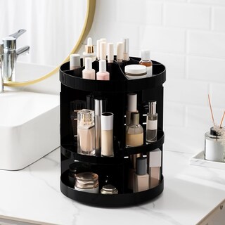 Foto 7 | Foto 7 | Organizador De Maquillaje Hblife 360  Giratorio  Ajustable  Negro - Venta Internacional.