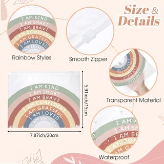 Foto 2 | Foto 2 | Bolsa De Maquillaje Reginary Inspirational Gifts A Granel De Eva 50 Unidades - Venta Internacional.