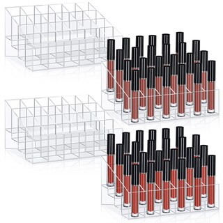 Foto 1 | Foto 1 | Organizador De Lápiz Labial Macarrie  24 Ranuras  Acrílico Transparente - Venta Internacional.