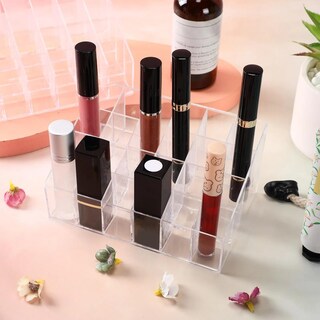 Foto 7 | Foto 7 | Organizador De Lápiz Labial Macarrie  24 Ranuras  Acrílico Transparente - Venta Internacional.