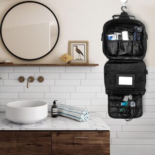 Foto 4 | Foto 4 | Neceser Smont Travel Organizer Dopp Kit Para Hombre  Color Negro - Venta Internacional.